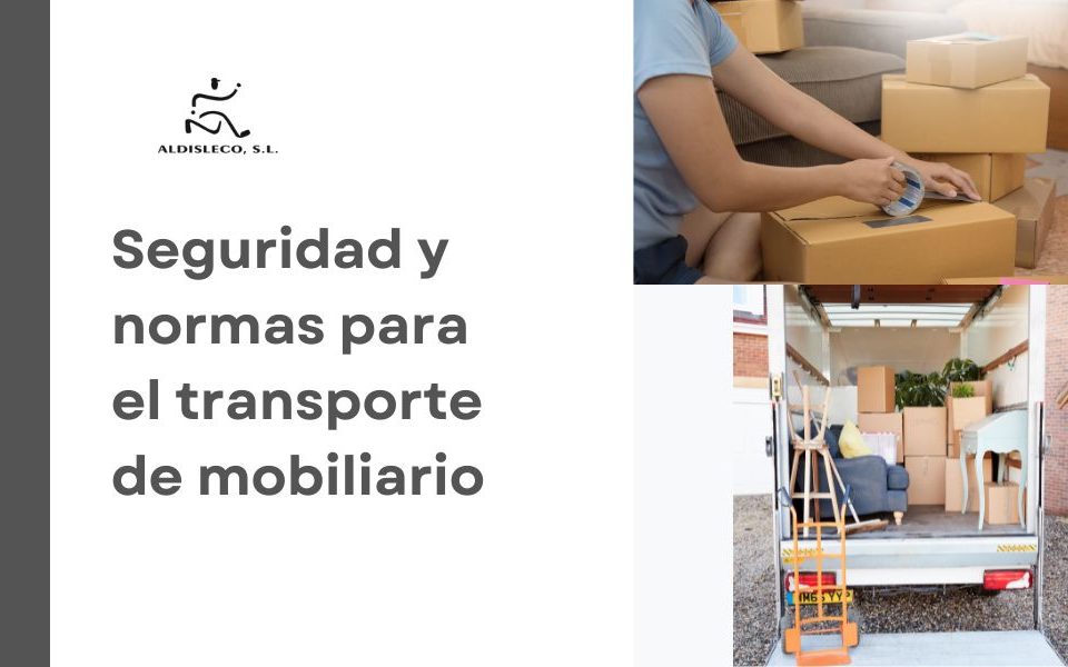 imagen destacada sobre post sobre seguridad y normativa para el transporte de mobiliario
